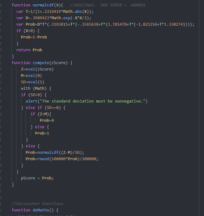 Significance Calculator 4